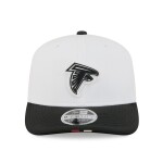 New Era Pánská kšiltovka Atlanta Falcons NFL 2025 Training Camp 9SEVENTY Stretch-Snap OTC White