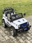 Mamido Elektrické autíčko Jeep Raptor 4x4 bílé
