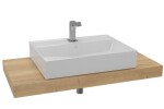 Koupelnová sestava SAT s deskou pod umyvadlo Dolce 100x8x50 cm dub halifax KSETDO11 KSETDO11
