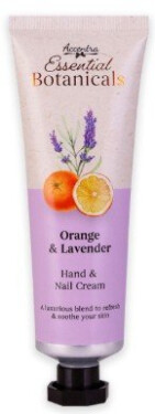 Krém na ruce a nehty v tubě 60ml Essential Botanicals - pomeranč a levandule