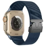 Beline Oblique tmavě modrá / Řemínek pro Apple Watch / 38/40/41 mm / Nylon