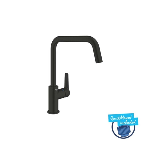 GROHE - QuickFix Start Dřezová baterie, matná černá 1012422430
