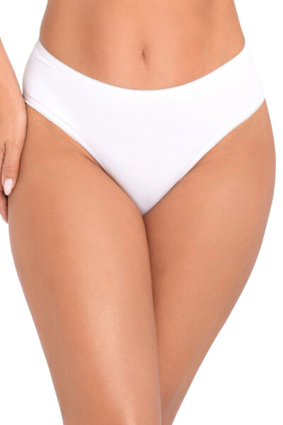 Dámské kalhotky 195 white - BABELL Bílá L