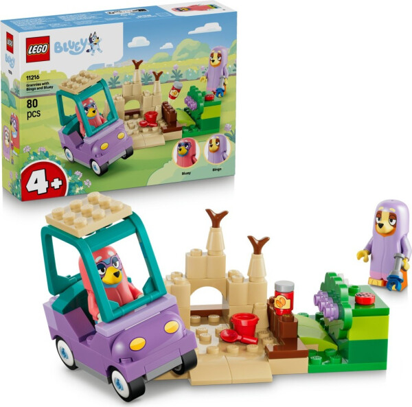 LEGO® Bluey 11216 Bingo, Bluey a babičky - LEGO® Disney™