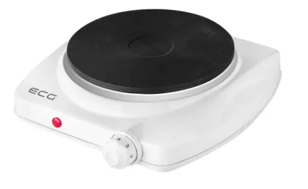 ECG EV 1512 bílá / Jednoplotýnkový elektrický vařič / 1500W / prům. 18.5 cm (100000886588)