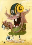 HEYE Puzzle Zozoville: Nezdravé jídlo