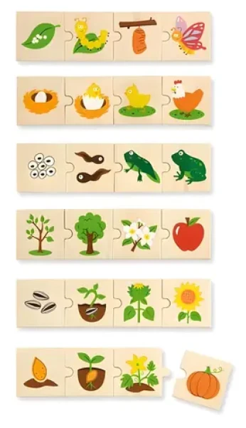 VIGA Vývojové puzzle 6x4