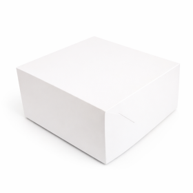 Cake star dortová krabice JOY bílá nepromastitelná 32x32x10cm balení 10ks