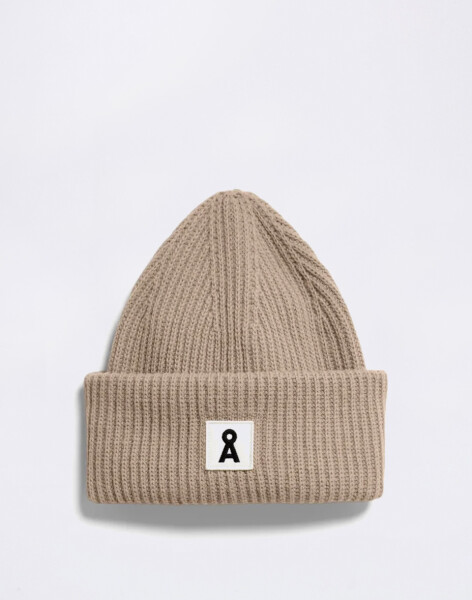 Armedangels Iconic Å Wool Beanie soft nougat