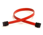 Supermicro Propojovací kabel SATA 7pin-7pin 35cm červený / SATA kabel / plochý / Pb-free (CBL-0061L)