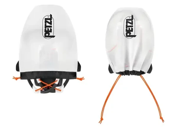 Petzl IKO CORE černo-bílá / Čelová svítilna / 500 lm / dosvit 100 m / IPX4 / dobíjecí baterie 1250 mAh (E104BA00)