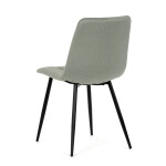 Jídelní židle, zelená, sametová látka, DCL-X7015 GRN2