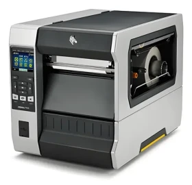 ZEBRA ZT620 203dpi šedá / TT / Tiskárna samolepicích štítků / 6" / Serial+USB+Gigabit LAN+BT 4.0 / převinutí (ZT62062-T2E0100Z)