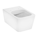 HANSGROHE - EluPura Q Závěsné WC se sedátkem SoftClose, Rimless, HygieneEffect, bílá 62023450