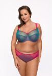Gaia soft bra BSM 1294 Cintia Maxi fuchsiově tyrkysová 85H