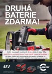 Aku řetězová pila CRAMER 48CS18