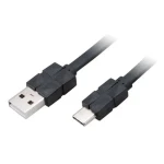 AKASA USB-C 2.0 (M) - USB-A 2.0 (M) 30 cm černá / 480MBps (AK-CBUB43-03BK)