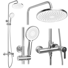 REA - Sprchový set Ontario Brush Nickel REA-P5506