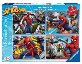 Ravensburger 4x100 Spiderman 100 dílků