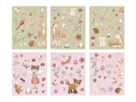 Little Dutch Sada se samolepkami Fairy Garden