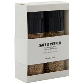 Nicolas Vahé Dárkový set Zlatý pepř a Zlatá sůl 86 g, multi barva