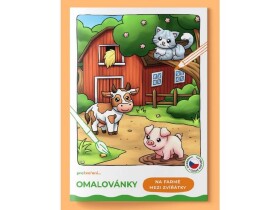 Pro tvoření Omalovánky A5 Na farmě mezi zvířaty