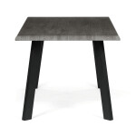 Jídelní stůl 160x90cm, mdf, šedý dub, HT-F4516 GREY