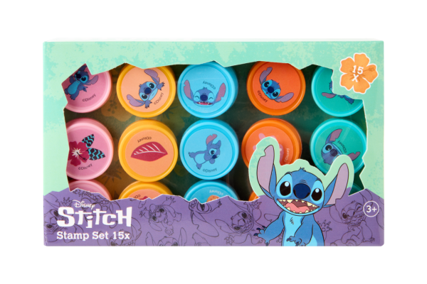 Set razítek Stitch 15 ks