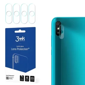 3mk Lens Protection pro Xiaomi Redmi 9A / Sklo na fotoaparát / 4 ks / Hybridní sklo
