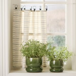 Ib Laursen Keramický obal na květiny Firenze Green Ø 14 cm, zelená barva, keramika