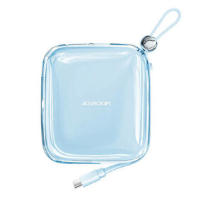 Joyroom JR-L004 Jelly modrá / Power Bank / 10000mAh / kabel USB-C / 1x USB-A / 1x USB-C / 2.4 A (JR-L004 CBL)