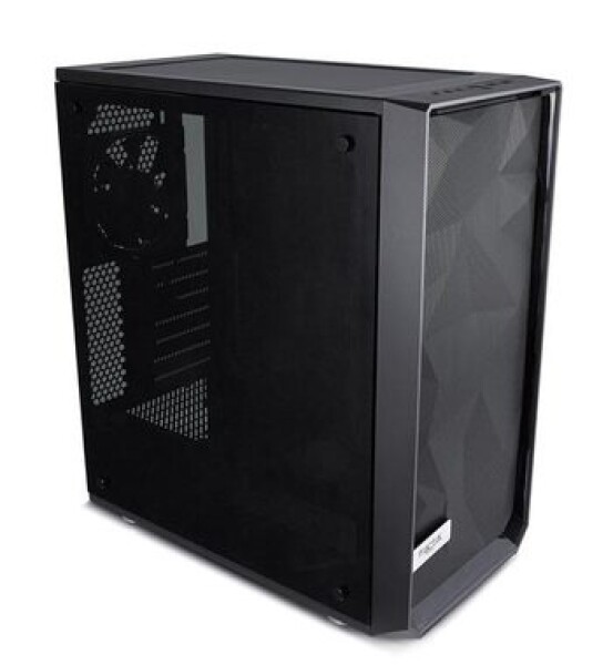 Fractal Design Meshify C TG černá / ATX / 2x 120mm / 2x USB3.0 / průhledná bočnice (FD-CA-MESH-C-BKO-TG)