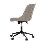 Pracovní židle, výškově nastavitelná, béžová látka, KA-V3120 LAN3