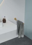 IDEAL STANDARD - IOM Držák ručníku, otočný, délka 37 cm, kartáčované zlato A7651A2