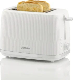 Gorenje T850DPW bílá / Topinkovač / 850 W / 2 sloty (T850DPW)
