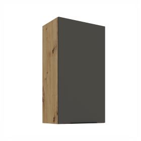 Horní skříňka Aria 50 G-90 1F Barva korpusu: Dub artisan, Barva dvířek: GR - Graphite AFM