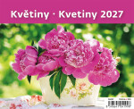 Stolní kalendář 2027 Helma Minimax Květiny