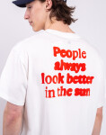 Tričko Thinking MU People Aaron Tee WHITE