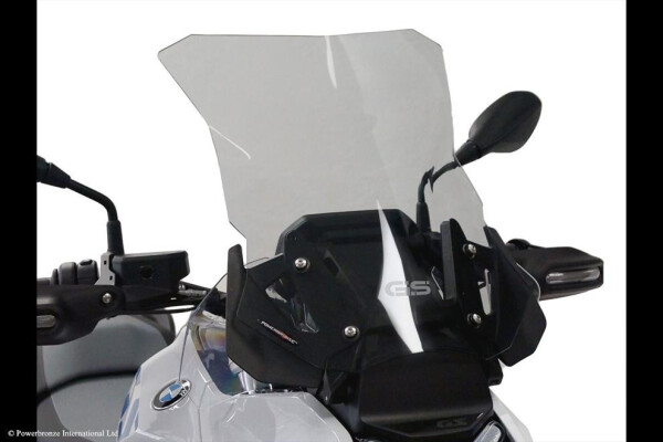 Bmw R 1300GS 24-26, R 1300GS Adventure 24-26 Turistické plexi Powerbronze 515mm x 395mm - tmavě kouřové