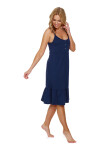 Dámská těhotenská košile 7244 dark blue - Doctornap tmavě modrá XL