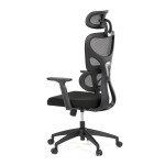 Kancelářská židle, houpací mechanismus, černá, KA-K2080 BK