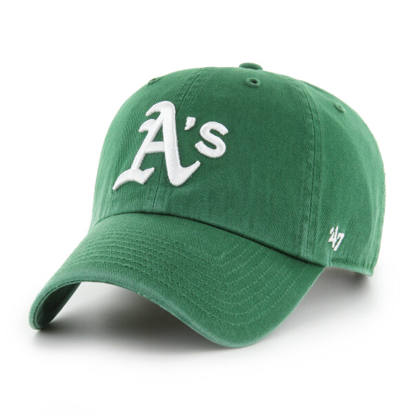 47 Brand Pánská Kšiltovka Oakland Athletics '47 CLEAN UP w/ No Loop Label