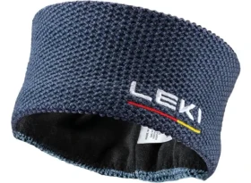 Leki Wool Headband čelenka dark denim/white/poppy red vel. Uni