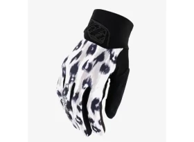 Troy Lee Designs Luxe Wild Cat dámské rukavice white vel.