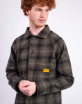 Service Works Thistle Plaid FOH Jacket OLIVE L