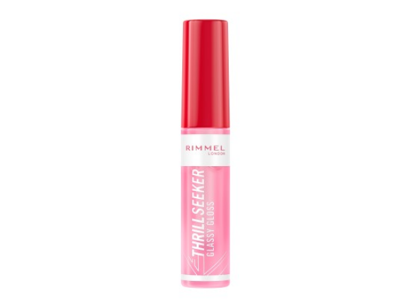 Rimmel London Lesk na rty THRILL SEEKER GLASSY GLOSS 150 Pink Candy