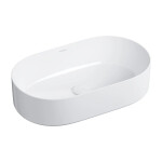 OMNIRES - MESA umyvadlo na desku, 53 x 32 cm bílá lesk /BP/ MESA530BP