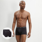 Pánské boxerky ks DIM COTTON STRETCH BOXER 3x DIM černá