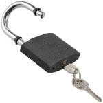 Zámek visací, litinový, ø 38 mm, STALCO