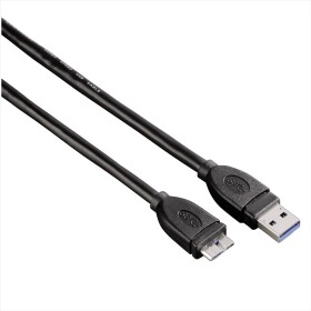 Hama 53749 propojovací kabel USB 3.0 A samec na microUSB-B samec 0.75m černá (53749-H)